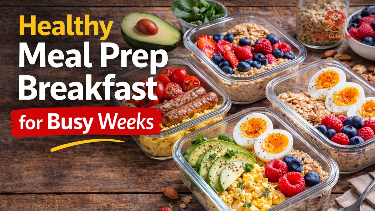 Healthy Meal Prep Breakfast Ideas for Busy Weeks