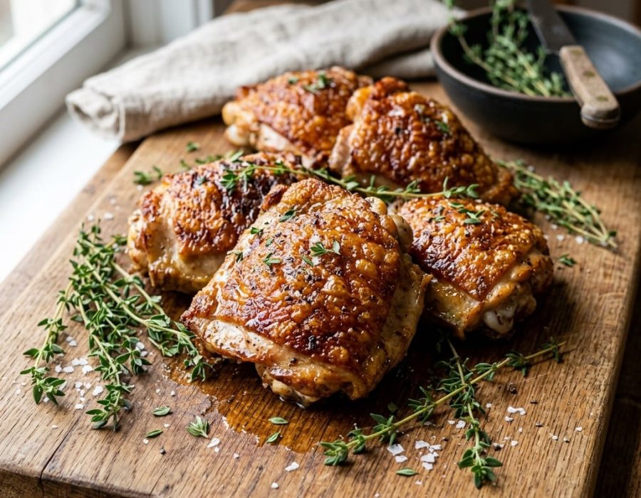 Cold-Start Chicken: The Crispy-Skin Method That Starts in a Cold Pan