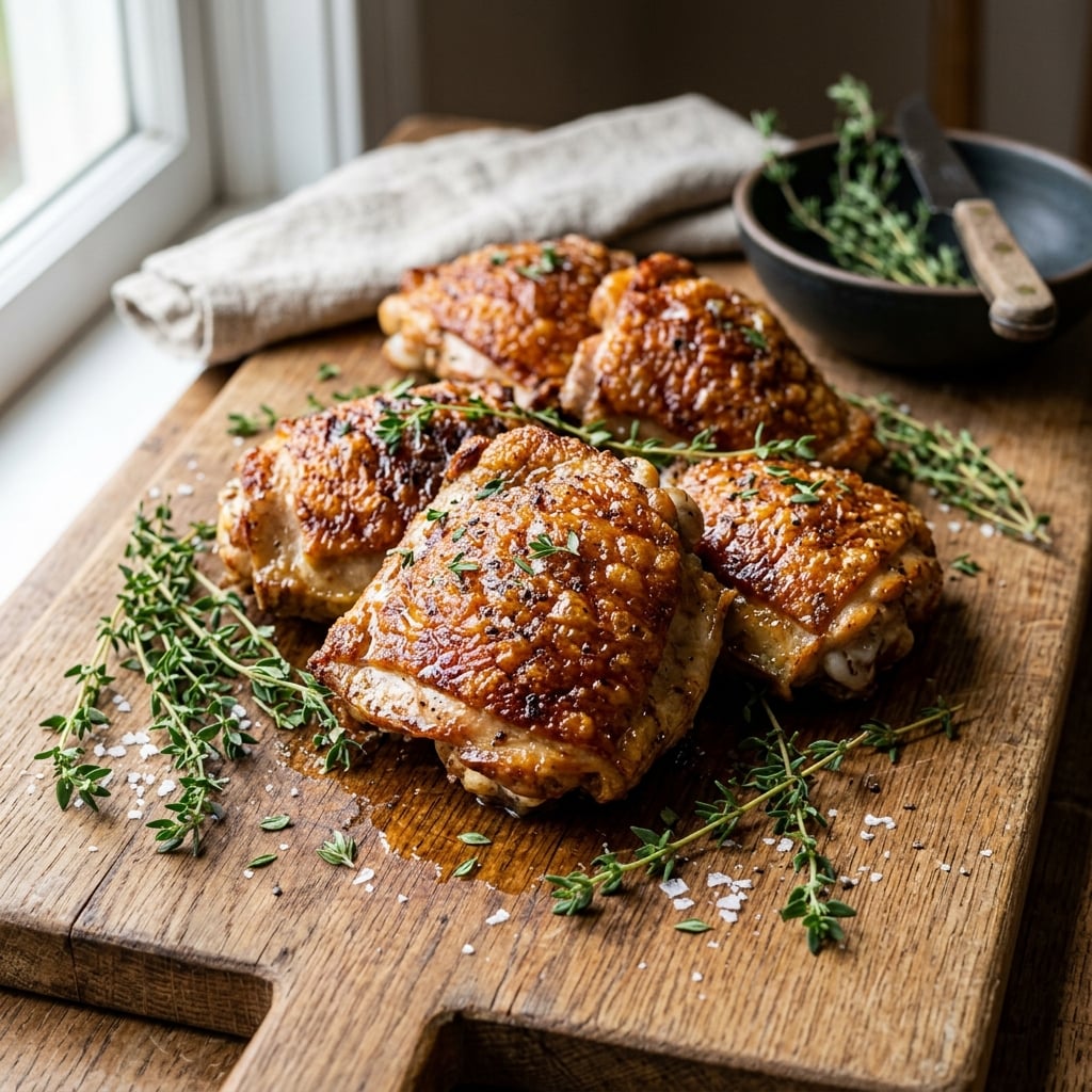 Cold-Start Chicken: The Crispy-Skin Method That Starts in a Cold Pan