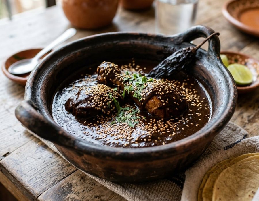Mole Negro de Oaxaca: The 25-Ingredient Festival Sauce That Takes All Day
