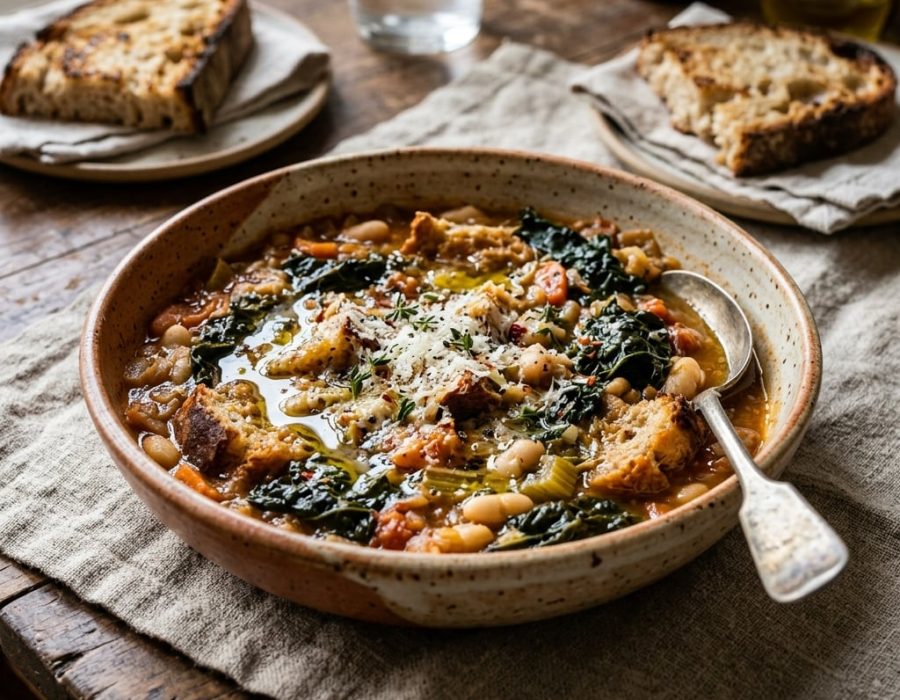 Ribollita Done Properly: Bread, Beans, Greens, and the Next Day