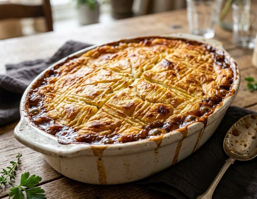 Shepherd’s Pie With Proper Lamb Gravy and a Crisp Potato Lid