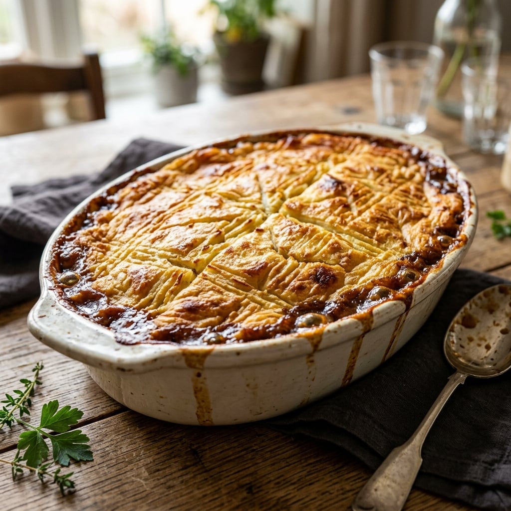 Shepherd’s Pie With Proper Lamb Gravy and a Crisp Potato Lid