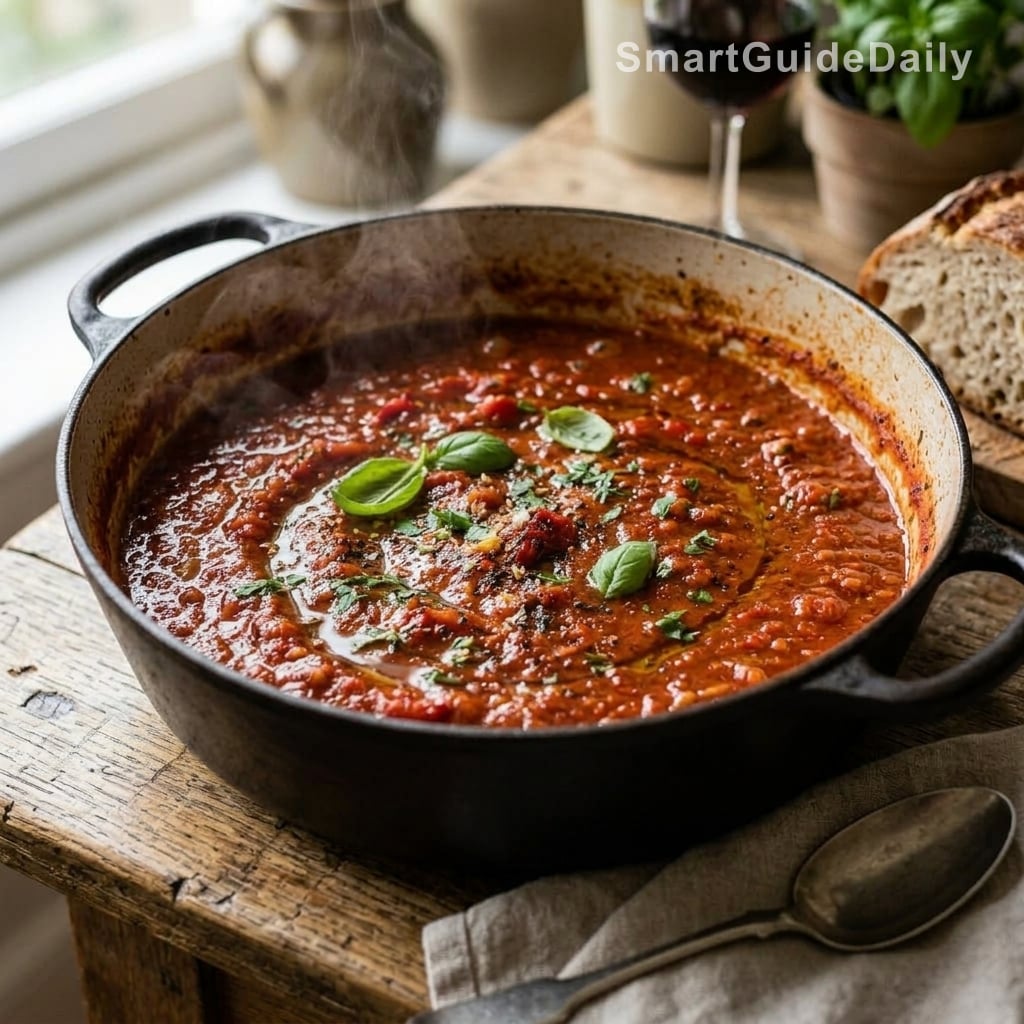 Pour It Into a Jar and Cover the Surface with Olive Oil