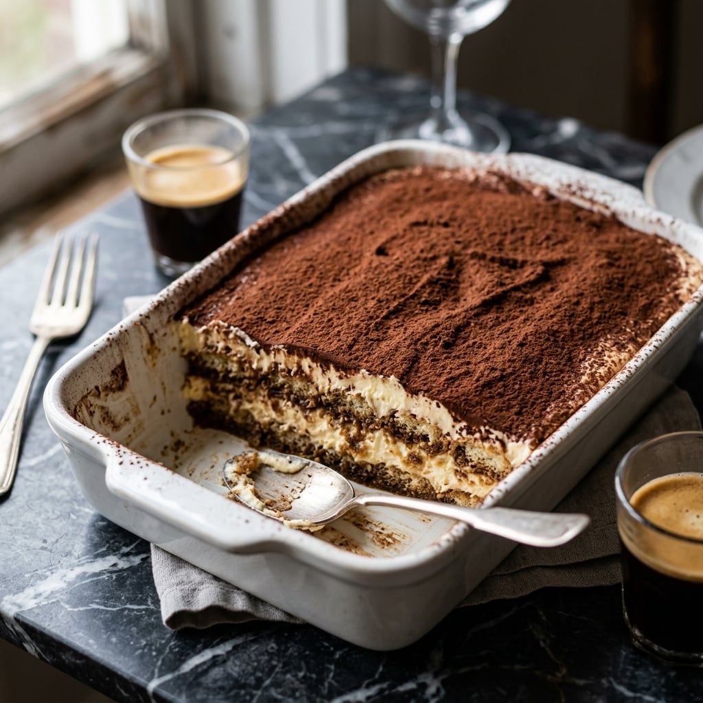 Tiramisu Without Amaretto: The Cleaner, Brighter Version