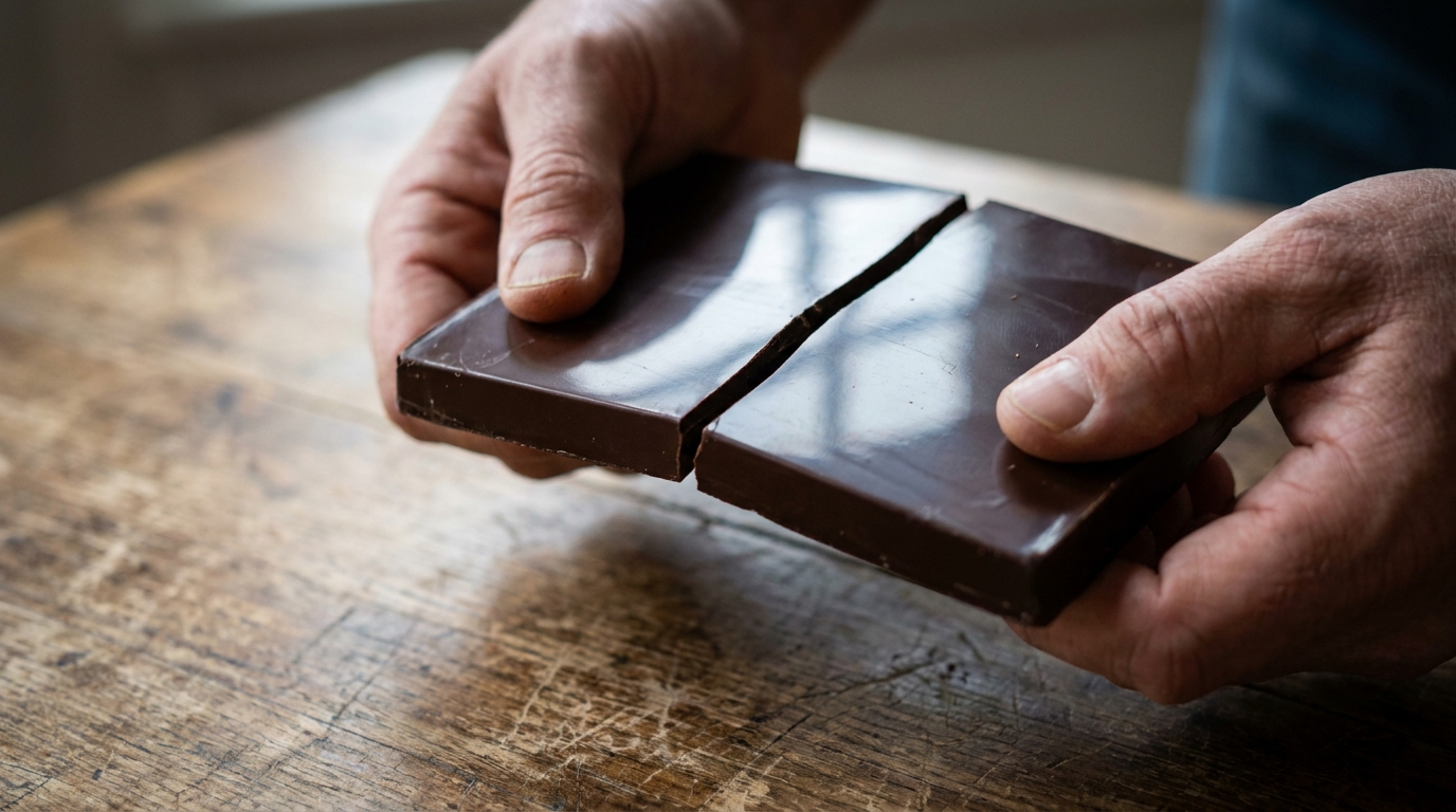 The Six Faces of Cocoa Butter: Why Chocolate Tempering Is Really a Crystal-Engineering Problem